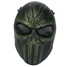 Full Face Mask Skull Eye Paintball War Game Hunting Mesh - 2