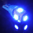 Side Maker Light Bulb Car Blue 5SMD T10 W5W 5050 LED Turn Door - 2