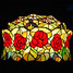 Glass Fixture Retro Tiffany 16inch Living Room Shade Light - 6