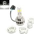 6000K 30W Bright Light Five Ultra 12V H4 Motorcycle LED Headlight Surface 3600LM - 2
