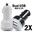 iPad iPhone DC 12-24V Mini Car Charger Adapter - 2