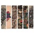 Styles Mix Temporary Tattoo Sleeves Stretchy Party Arm Stockings 6pcs - 2