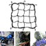 Stretchy Net Motorcycle Mesh Hooks Hold Black Cargo Luggage Helmet Bungee Bike - 1