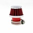 Air Intake Filter Mini Size Shape Absorb Car Flow Engine 25mm Strainer More Tirol Taper Air - 1