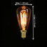 E14 Chandelier Light Bulb Yellow Small Screw 40w - 3