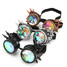 Rainbow Glasses 3 Colors Rave Crystal Goggles - 2