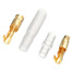 Female Bullet Terminal Connector 3.9mm Colour Brass Male Wire Sets - 1
