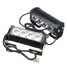 Hazard Light Lamp Bulb Grille Strobe Flash Flashing Truck Pair 12V - 1