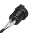 2.1A 1A Voltage Voltmeter 12V Car Motorcycle Dual USB Charger Socket LED Light - 10