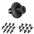 Clips Car Auto Push Pin 8mm Fender Rivets Fastener 100Pcs Plastic Bumper - 1