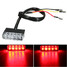 Motorcycle ATV Bike 12V 5 Red Lamp Stop Brake Light Running LED Rear Tail - 1