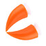 Orange Suction Cups Decoration Decor Horns Motorcycle Helmet Accessories Headwear - 3