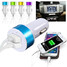 Dual USB Port iPad 2.1A 1A Car Charger Adapter For iPhone Universal - 3