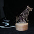 Animal Lamp Creative Birthday Gift Night Light Fawn Series Nordic Wood - 6