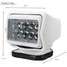 50W Base Boat Searchlight Wireless Remote Control White Magnetic Spotlight Off Road Car - 12