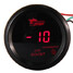 Black Red Digital LED PSI Car Motor 52mm Boost Gauge - 4