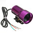 Oil Pressure Gauge Digital Red 37mm LED Micro Sensor Smoke Lens Bar - 2