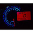 Motorcycle 12V Speedometer Odometer Adjustable LCD Digital Waterproof - 11