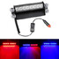 Police Strobe Flash Warning Car Light Modes 8 LED - 2