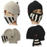 knight Winter Warm Stripes Riding Unisex Hat Cap Helmet Knit Ski Wool - 1