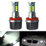 HID Eye H8 Halo Angel Light Bulb Xenon White 30W LED 7000K BMW - 1