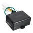 Lock Anti-Thief Black Motorcycle Alarm Key 12V Sensor Intelligent Immobilizer 125db - 4