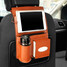8Pin Multi-Pocket Car Seat Back Storage Bag Micro USB Charging Cable - 6