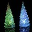Small Christmas Tree Coway Lamp Crystal Tree Light Colorful Led - 5