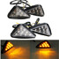 Lights Indicators Pair Motorcycle LED Turn Signals Abmer Triangle - 1