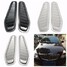 Scoop Hood Vent Fender Car Decorative 2Pcs Turbo Bonnet Air Flow Intake - 3