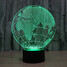 Europe 100 Colorful 3d Led Night Light Decoration Atmosphere Lamp Christmas Light - 3