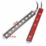 Floor 9LED Decorative Universal Car Interior RGB Light Strip Remote Control - 3