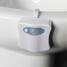 Waterproof Sensor Rgb Night Light Battery Abs - 1