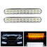 Pair Car DRL Driving Fog Lamp LED Daytime Running Light Turn Signal Indicator - 1