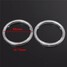 COB LED Angel Eye Halo Ring Plastic Projector Lens 2Pcs Clear PC - 9