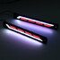 Car Auto Light DRL 2Pcs LED Strip Daytime Running Driving COB Flexible Colors - 4