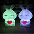 Rabbit Love Led Nightlight Colorful Lamp Coway - 1