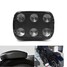 Pillion Seat Pad Passenger Harley Motorcycle Rear Suction Rectangle Cups - 2