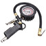 PSI Style Air Chuck Pneumatic Tire Pressure Dial Inflator Gauge Hose Flexible - 3