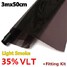 Dark LIMO LVT Window Glass Tint Film Tinting Auto Home Black Car Ultra - 6