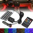 RGB Atmosphere Glow Remote Control Strip Lights LED Car Interior Sticker - 2