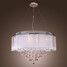 Dining Room Pendant Light Living Room Drum Max 20w Feature For Crystal Metal Electroplated Bedroom Modern/contemporary - 1
