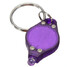 Mini LED Light Camping Hiking Purple Torch Key Keychain Flashlight - 4