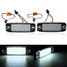 Number License Plate Lights Lamps Pair LED White Car Hyundai Sonata - 1