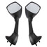 YAMAHA YZF R1 Motorcycle Side YZF R6 Mirrors Black - 1