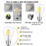 4w A60 Pack Filament Bulb Led 220-240v - 5