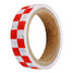 Warning Caution Reflective Sticker Dual Color Chequer Roll Signal - 5
