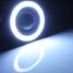 Blue White 3inch Ring LED Halo Projector Fog COB Light Headlight Angel Eyes 12V Car - 11