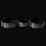 Cars Ring Fit Aluminum Honda 3pcs New Decoration Stereo Knob Ring Air Conditioning Knob - 4