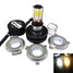 30W H4 LED Motorcycle COB 6500K Hi Lo Beam Headlight - 1